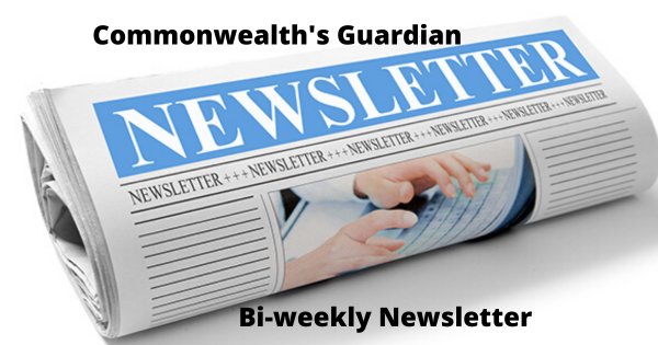 Issue #16 of the 2020 Commonwealth’s Guardian bi-weekly newsletter