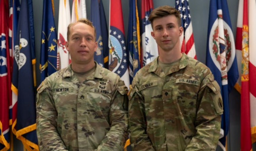 Issue 3 Staff Sgt. Frederick Newton and Spc. Javan Cooper are named NCO and Soldier of the Year after winning the 2026 VaARNG Best Warrior Competition.